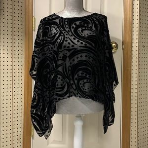 Black poncho